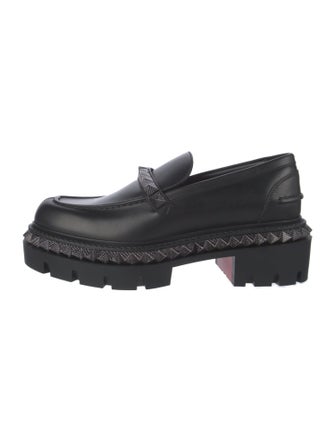 Christian Louboutin Leather Loafers