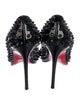 Christian Louboutin Spike Accents Patent Leather Pumps