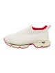Christian Louboutin Spike Accents Neoprene Sneakers