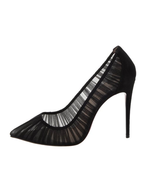 Christian Louboutin Follie Draperia Mesh Pumps