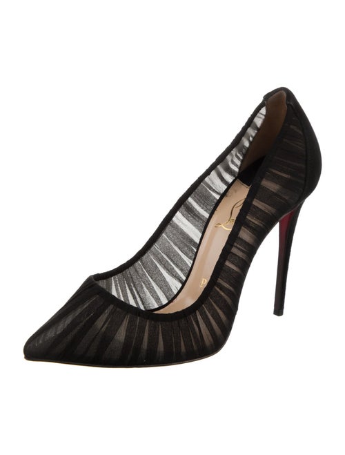 Christian Louboutin Follie Draperia Mesh Pumps