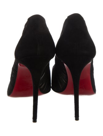 Christian Louboutin Follie Draperia Mesh Pumps