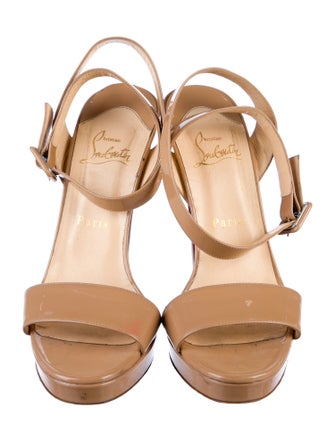 Christian Louboutin Patent Leather Sandals