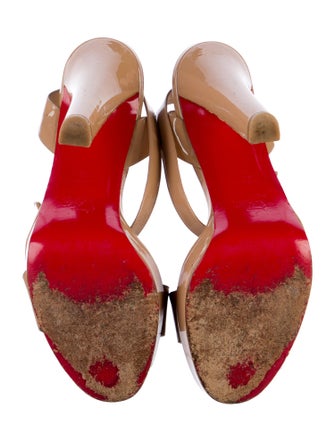 Christian Louboutin Patent Leather Sandals