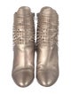 Christian Louboutin Spike Accents Leather Boots