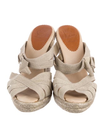 Christian Louboutin Late 2000's - Early 2010's Delfin Espadrilles