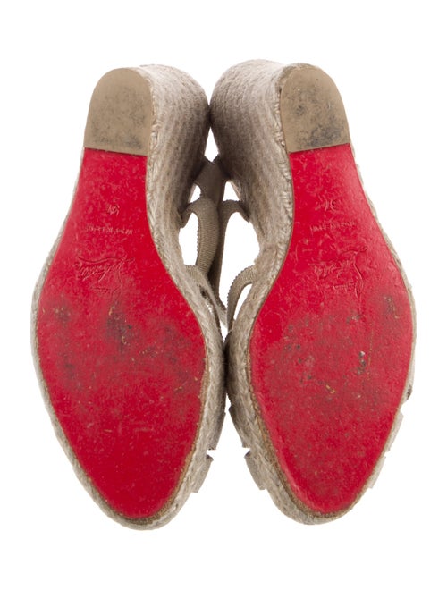 Christian Louboutin Late 2000's - Early 2010's Delfin Espadrilles
