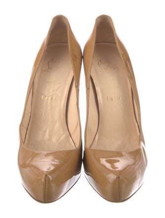 Christian Louboutin Rolando 120 Patent Leather Pumps