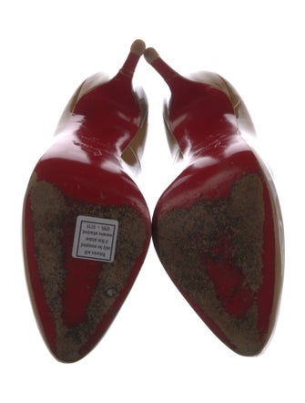 Christian Louboutin Rolando 120 Patent Leather Pumps