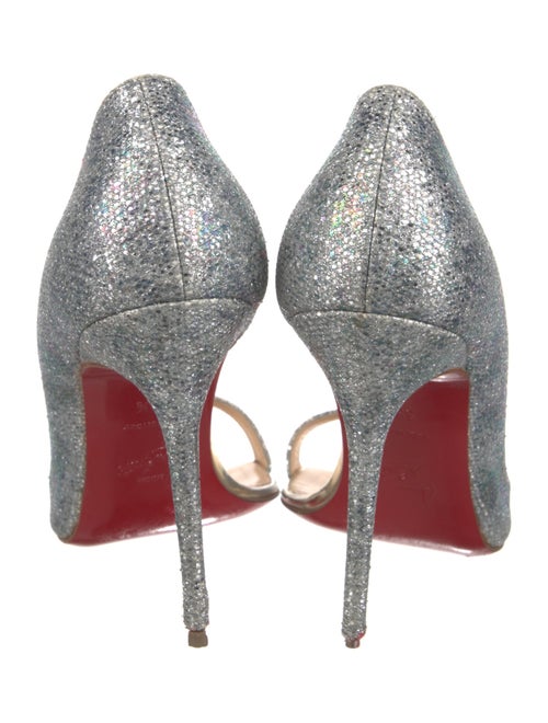 Christian Louboutin Glitter Glitter Accents Sandals