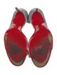 Christian Louboutin Glitter Glitter Accents Sandals