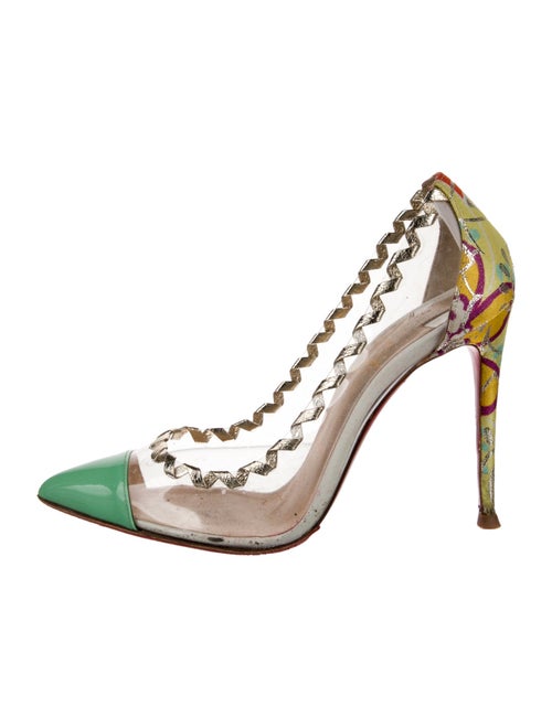 Christian Louboutin PVC Printed Pumps