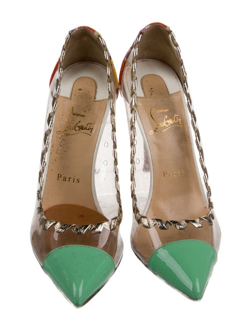 Christian Louboutin PVC Printed Pumps
