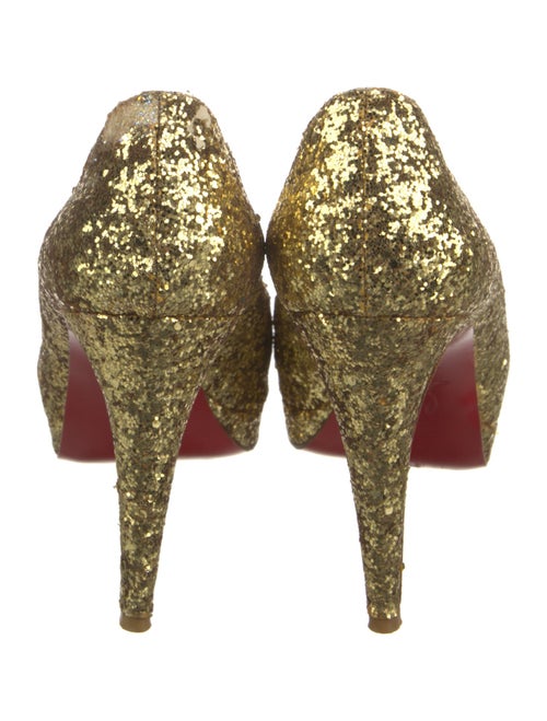 Christian Louboutin Glitter Glitter Accents Pumps