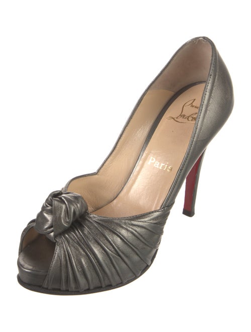 Christian Louboutin Leather D'Orsay Pumps