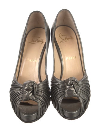 Christian Louboutin Leather D'Orsay Pumps