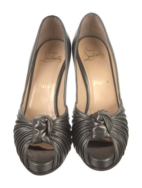 Christian Louboutin Leather D'Orsay Pumps