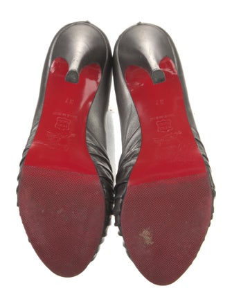 Christian Louboutin Leather D'Orsay Pumps