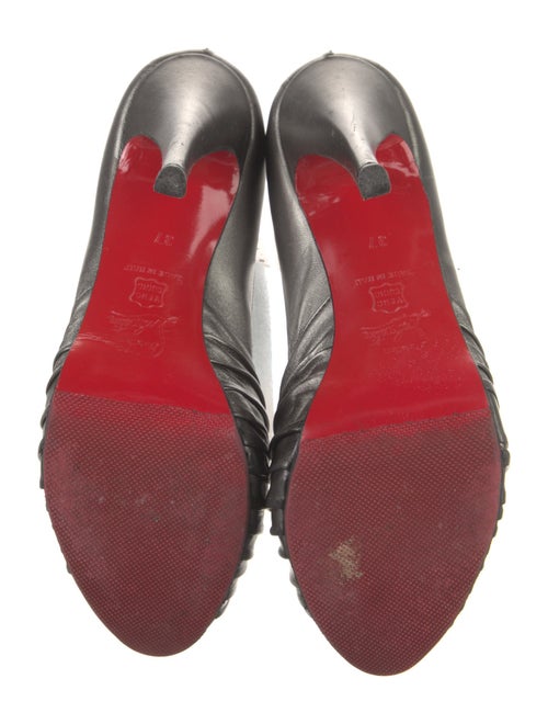 Christian Louboutin Leather D'Orsay Pumps