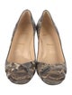 Christian Louboutin Snakeskin Animal Print Espadrilles