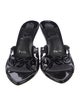 Christian Louboutin Patent Leather Slides