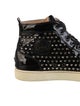 Christian Louboutin Spike Accents Leather Sneakers