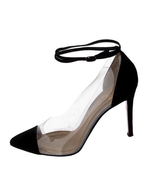 Christian Louboutin Suede D'Orsay Pumps