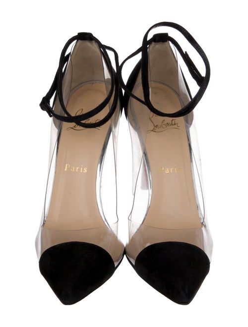 Christian Louboutin Suede D'Orsay Pumps