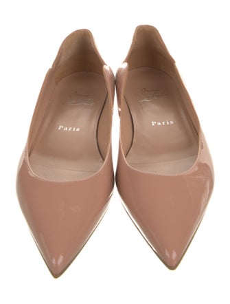 Christian Louboutin Patent Leather Ballet Flats