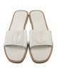 Christian Louboutin Leather Slides