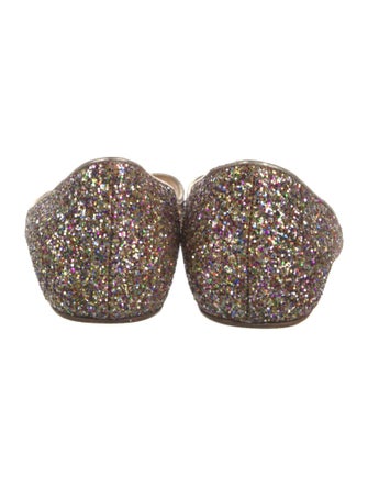 Christian Louboutin Glitter Flats
