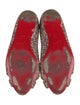 Christian Louboutin Glitter Flats