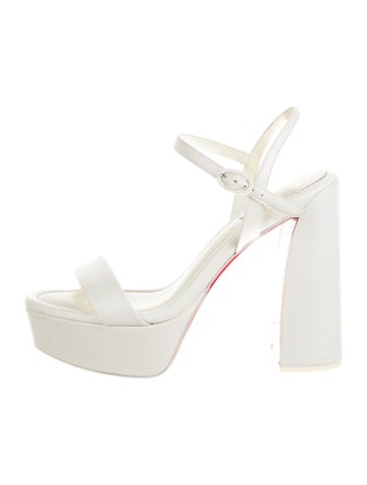 Christian Louboutin Leather Sandals