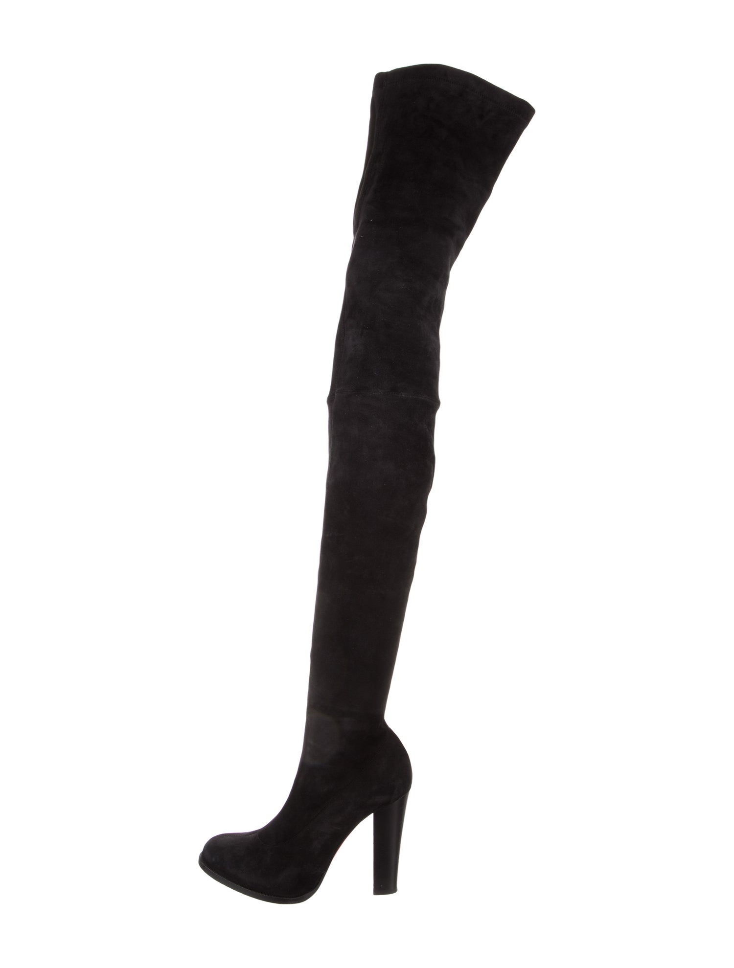 Christian Louboutin Suede Sock Boots