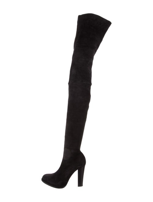 Christian Louboutin Suede Sock Boots