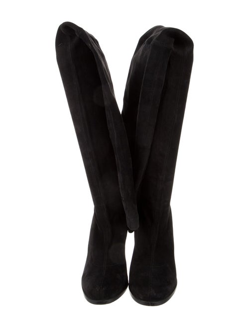 Christian Louboutin Suede Sock Boots