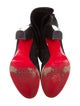 Christian Louboutin Suede Sock Boots