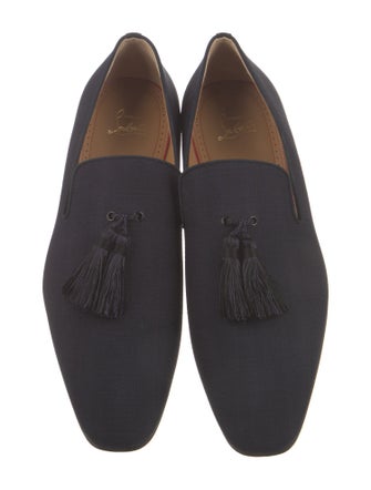 Christian Louboutin Spike Accents Tassel Accents Loafers