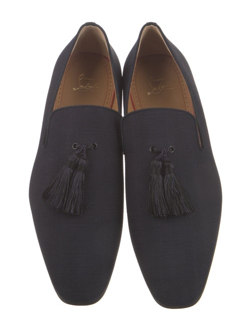Christian Louboutin Spike Accents Tassel Accents Loafers