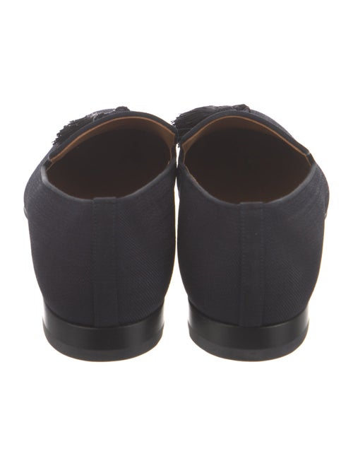 Christian Louboutin Spike Accents Tassel Accents Loafers