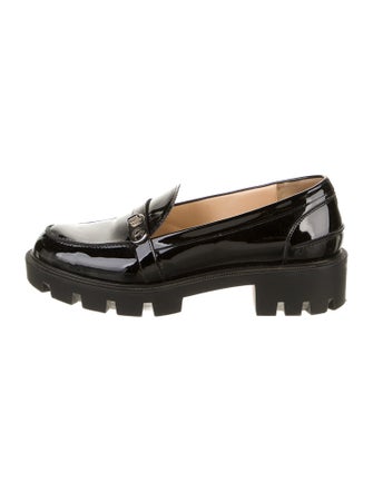 Christian Louboutin Patent Leather Loafers