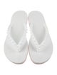 Christian Louboutin Rubber Studded Accents Flip Flops