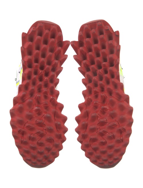 Christian Louboutin Spike Accents Printed Chunky Sneakers