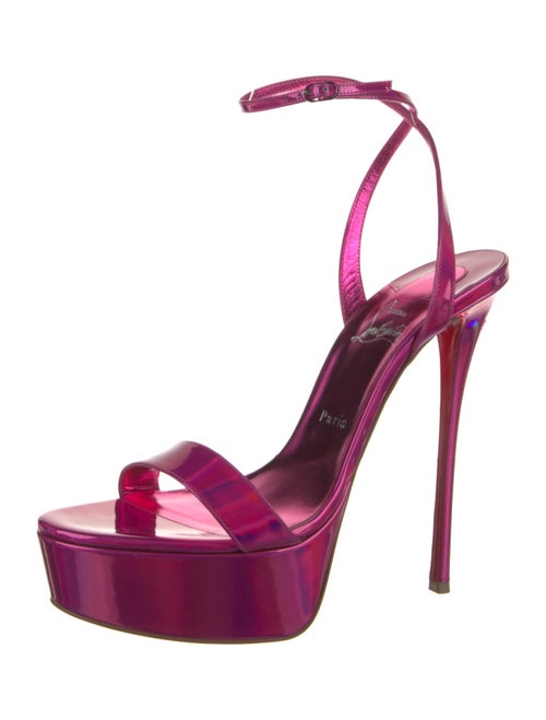 Christian Louboutin Patent Leather Sandals