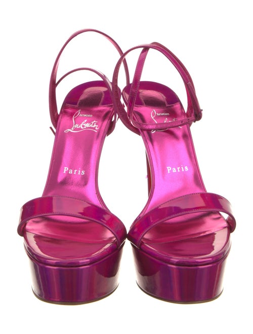 Christian Louboutin Patent Leather Sandals