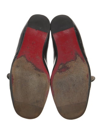 Christian Louboutin Patent Leather Mary Jane Flats