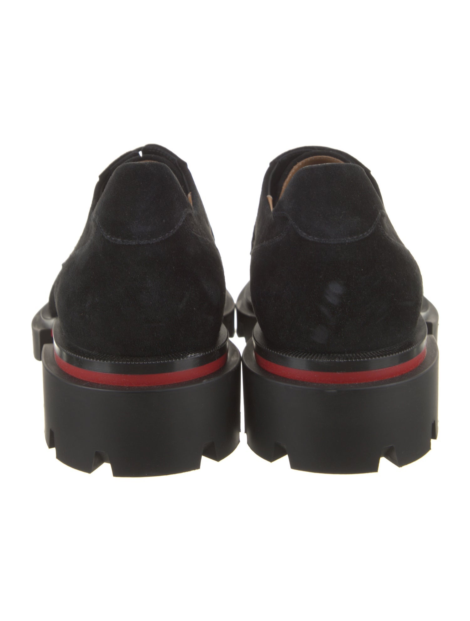 Christian Louboutin Suede Derby Shoes