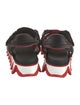 Christian Louboutin Neoprene Leather Trim Embellishment Sandals
