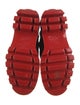 Christian Louboutin Neoprene Leather Trim Embellishment Hiking Boots