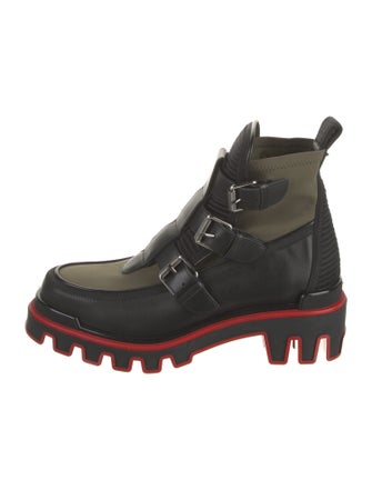 Christian Louboutin Leather Hiking Boots